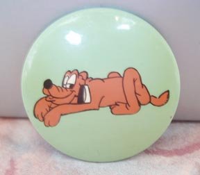 Pluto Pin-Back Button