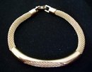 Bracelet - Goldtone Mesh
