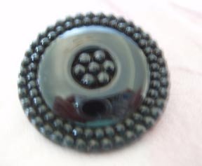 Buttons Black Glass