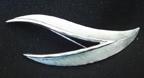 Trifari Feather Pin