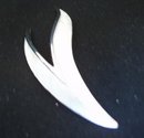 Trifari Feather Pin