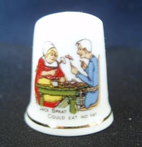 Thimble Nursery Rhyme Jack Sprat
