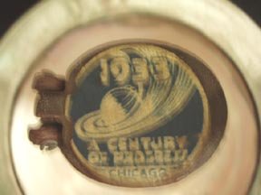 1930 World's Fair Toilet Ashtray