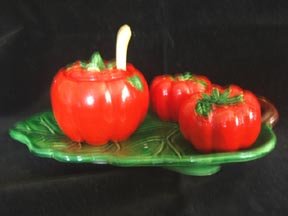 Ceramic Condiment Set