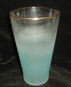 Frosted Drinking Glasses Vintage