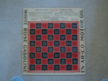 Advertising Game Oil Company - National Refining/En-Ar-Co/White Rose Gasoline