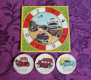 Advertising Game Oil Company - National Refining/En-Ar-Co/White Rose Gasoline