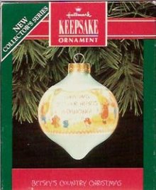 Hallmark Betsey's Country Christmas Ornament 1992