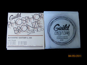 GUILD PHOSPHOR BRONZE ACOUSTIC GUITAR STRINGS .012-.053