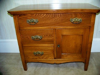 American Ash Wash Stand