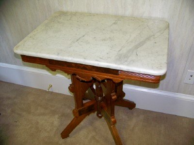 Rectangular East Lake Walnut Table with With