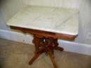 Rectangular East Lake Walnut Table with With