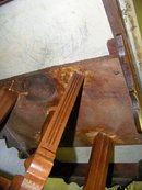 Rectangular East Lake Walnut Table with With