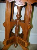 Rectangular East Lake Walnut Table with With