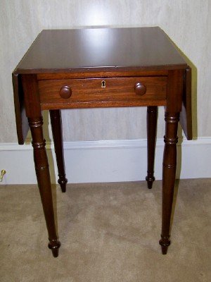 1830 Sherdian side table with two side