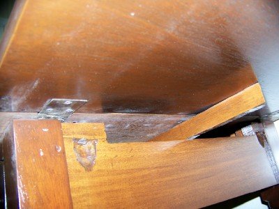 1830 Sherdian side table with two side