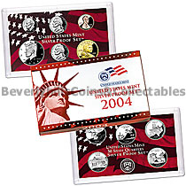 2004 Silver US Proof Set with Certificate of Authenticity