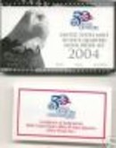 2004 US SILVER State Proof Set with Certificate of Authenticity 5 coins