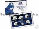2005 US State Proof Set with Certificate of Authenticity 5 coins