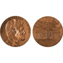 William J. Clinton Bronze Medal US MINT Case Term 2
