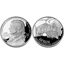 Chief Justice John Marshall Coin & Chronicles Proof Commemorative Silver Coin 2005