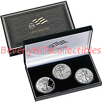 2006 American Eagle 20th Anniversary Silver Coin Set NR
