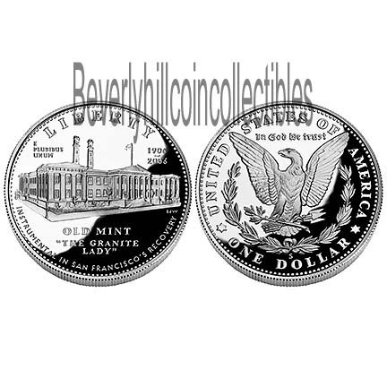 2006 San Francisco Old Mint Commemorative Silver Dollar Proof