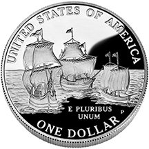 2007 Jamestown 400th Commemorative Proof Silver Dollar
