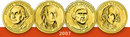 2007 Presidential Dollar Coins Get all 4 Sets 8 coins Washington Adams Jefferson Madison