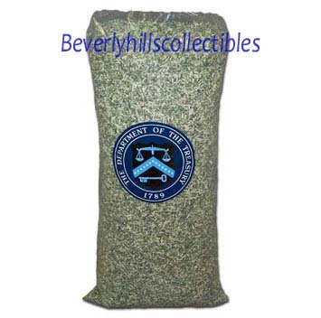 US shredded Money Cash Currency over $10,000 Bulk bag