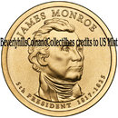 2008 James Monroe Presidential Dollar coin set Philadelphia Denver