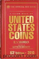 2010 Red Book A Guide Book of United States Coins Hard