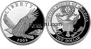 2008 Bald Eagle Proof Silver Dollar Coin Certificate