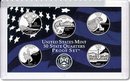2007 US Mint Proof State Quarter 5 coin Set Mint Mark S No Box