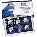 2008 United States Mint 50 State Quarters Proof Set