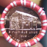 2009 Lincoln Cent Roll Denver early years log cabin