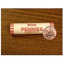 2009 Lincoln Cent Roll Denver Rail Splitter Formative Years 50 coins