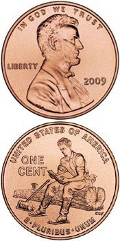 2009 Lincoln Cent Roll Denver Rail Splitter Formative Years 50 coins