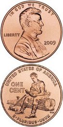 2009 Lincoln Cent Roll Denver Rail Splitter Formative Years 50 coins