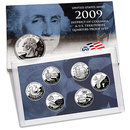 2009 S State Territories Quarter Proofs (6 coins)
