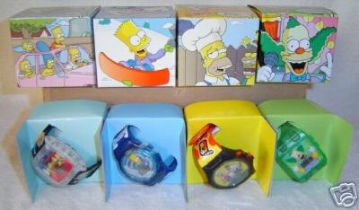 THE SIMPSONS Official BART SIMPSON TALKING WATCH
