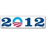 New 2012 OBAMA PRESIDENT BUMPER STICKER