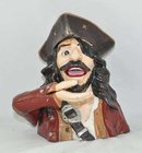 PIRATE MECHANICAL BANK CAST IRON