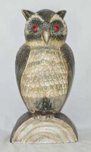 LARGE OWL DOORSTOP CAST IRON
