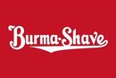 BURMA SHAVE HEAVY METAL SIGN 25.5
