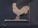 CAST IRON RUSTIC ROOSTER HOOK HANGER
