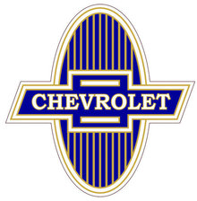 CHEVROLET BOW TIE HEAVY STEEL SIGN 11