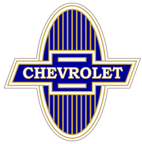 CHEVROLET BOW TIE HEAVY STEEL SIGN 11