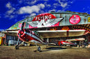 FLYING A HANGER METAL SIGN 17