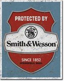 SMITH & WESSON SINCE 1882 METAL SIGN